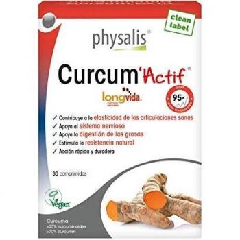 Physalis Curcum Actif 30Comp 1000 g 1 unidad