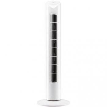 Ventilador de Torre Tero - Blanco - 3 Velocidades - 50W - Oscilante