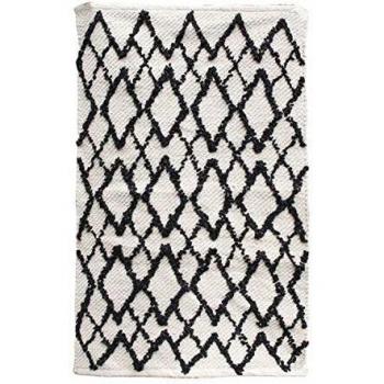 Alfombra Bereber en Relieve 60x90 cm Beige