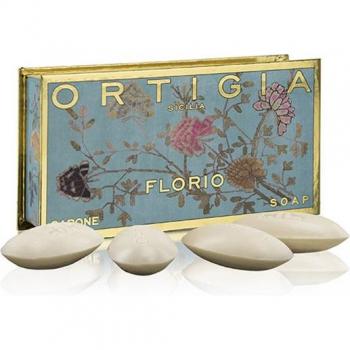 Florio Olive Oil Soap Set 4 x 40g - Blue