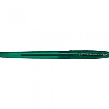 Bolígrafo PILOT SUPER GRIP G recargable verde 1,6 mm