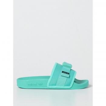 Adidas Green Pouchylette Slippers for Women - Size 4 US