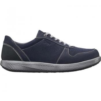 Zapatillas Joya SVEN - Corte Deportivo - Cuero Auténtico - Azul