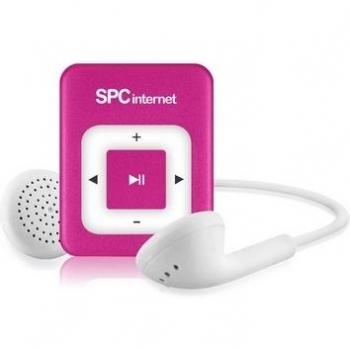 SPC Internet IFW_8244P - Reproductor MP3 de 4 GB, color rosa