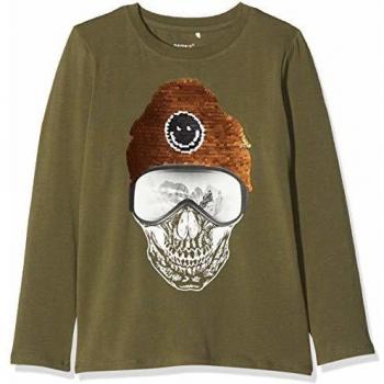 NAME IT Onlmarina L/s Pullover Knt Camisa Manga Larga, Verde
