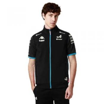 Alpine F1 Team 2024 Gilet - Kappa 2024 Alpine BWT Sleeveless Jacket (Black) - Black - male - Size: Medium Adults