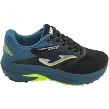 Zapatillas de running Joma Speed 2401 para hombre, color negro/amarillo, talla 40