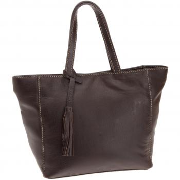 Loxwood Ramita PM Jaïpur - Bolsa de la Compra de Cuero Mujer, Color marrón, Talla Einheitsgröße