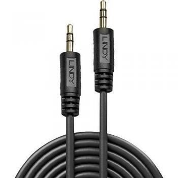 Lindy 35642 2m 3.5mm 3.5mm Negro cable de audio - Cables de audio