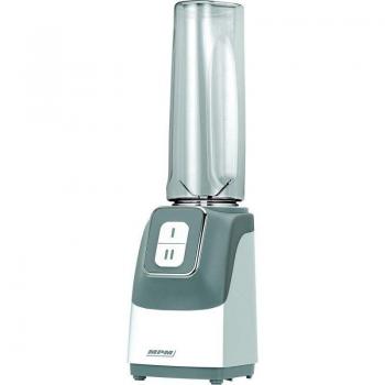 MPM MBL-22 Batidora de Vaso Good To Go, 350W, Licuadora Personal para Smoothies, Incluye 2 Botellas Portátiles de 0,6 Litros sin BPA,