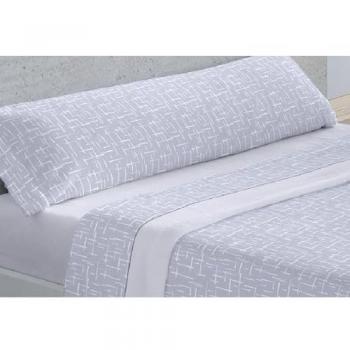 Juego de Sábanas Estampadas 3 Piezas 100% Microfibra - Tacto Ligero y Extrasuave - Cama 135 cm - Diferentes Diseños y Colores - Ideal Primavera Verano