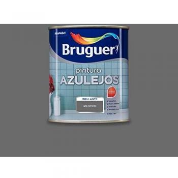 Bruguer Esmalte para Azulejos Brillante Gris Cemento 750 ml