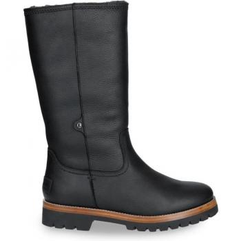 Botas Altas de Cuero Panama Jack Bambina B11 - Piel Auténtica - Cierre con Cremallera