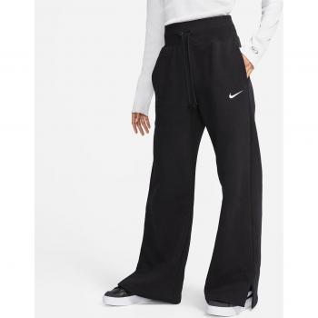 Nike Sportswear Phoenix Fleece High Rise Wide Leg Joggers for Women - Black, Size L