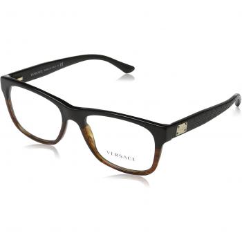 Versace 0Ve3199, Monturas de Gafas para Hombre, Black/Havana, 53