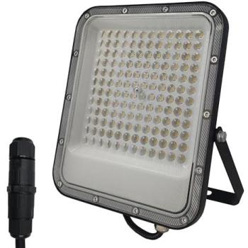 Foco Proyector Exterior LED 100W 11500Lm OSRAM Chip IP65 IK10 Luz Cálida 2700K