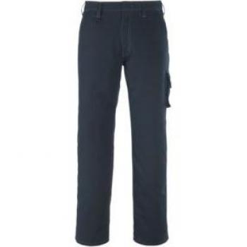 Pantalones de Trabajo Mascot Berkeley 90C54, Negro/Azul, con Bolsillos Grandes en Muslos
