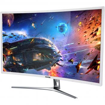 Viotek Monitor LED de computadora curvado de Nb32C 32 -1920 X 1080P con 60Hz 32-Pulgadas 1800R Blanco