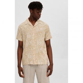 Camisa de hombre manga corta en calidad modal tencel Selected
