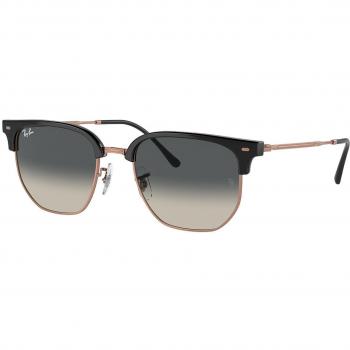 Ray-Ban RB4416F New Clubmaster Asian Fit 672071 Gafas de Sol para Hombre Dorados
