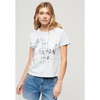 Superdry Camiseta De Manga Corta Foil Workwear Ajustada