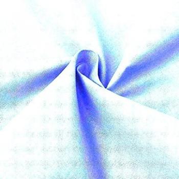 vidaXL Tela de Material 100% Algodón de Color Azúl Real Dimensiones de 1,45x20m
