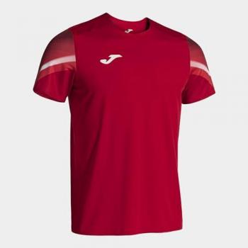Camiseta de Running Joma Elite XI Manga Corta Hombre Roja y Blanca