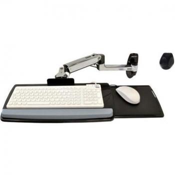 Ergotron LX Wall Mount Keyboard Arm Silver