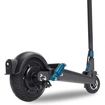 Beeper Speed 350W Electric Scooter - 8 Inch, 6Ah Battery, Black/Blue