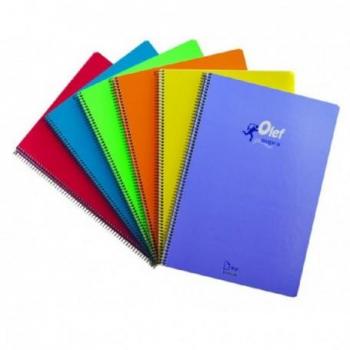 Cuaderno Olef Tapa Extradura Cuadriculado Folio