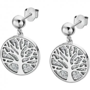 Pendientes Lotus Style LS2225-4/1 Árbol de Vida Acero Inoxidable 316L Mujer