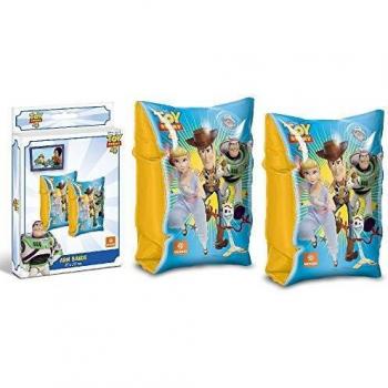 TOY STORY- Hinchable Piscina Y Playa 4 Brazaletes y flotadores Natación y Waterpolo Unisex Infantil, Color