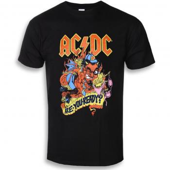 AC/DC Men's Metal T-Shirt - Are You Ready - ROCK OFF XL