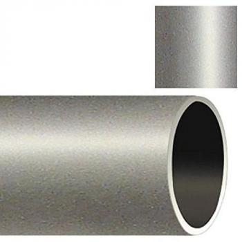Riel Chyc 5432520 Barra Zirconio 28 mm. x 2,5 Metros Niquel Mate, Multicolor
