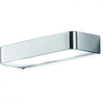 Aplique de baño Arcos con LED 30 cm cromo