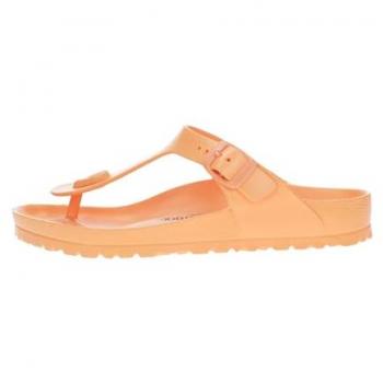 Birkenstock Arizona Big Buckle Oiled Leather Sandals for Women - Orange 42