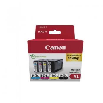 Canon PGI1500XL Pack de 4 Cartuchos de Tinta Originales