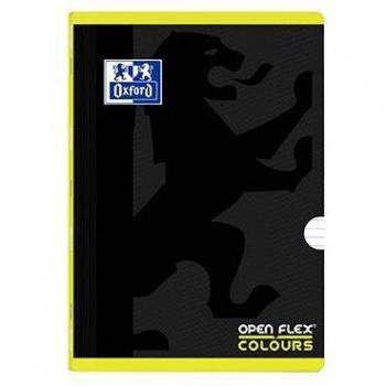 Libreta Oxford OPENFLEX A4 Rayas Lima - Pack de 10 unidades