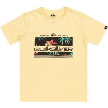 Quiksilver - Camiseta de niños Tropical Rainbow