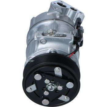 Compresor de Aire Acondicionado NRF 320024G R 1234yf, R 134a, 7 Ribs, Voltaje 12 para Renault Grand Kadjar, Megane y Scénic