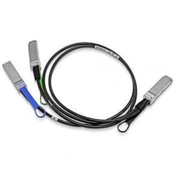 Mellanox® passive copper hybrid cable, IB HDR 200Gb/s to 2x100Gb/s, QSFP56 to 2xQSFP56, LSZH, colored, 1.5m, 30AWG - MCP7H50-H01AR30