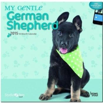 My Gentle German Shepherd 2015 Wall by Myrna
