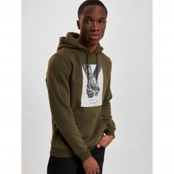Mister Tee Olive Trust 2.0 Hooded Sweatshirt for Men
