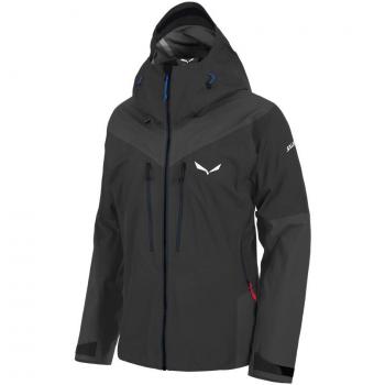 SALEWA Ortles 2 GTX Pro W JKT Chaqueta, Mujer, Negro