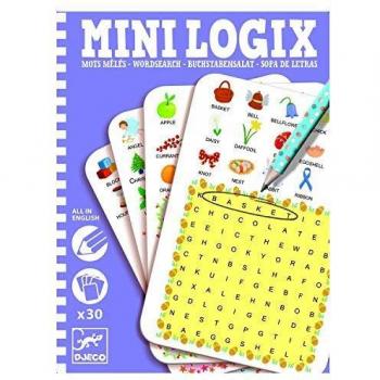 DJECO - Mini-logix Sopa de Letras en inglés