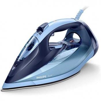 Philips Azur (Plancha a Vapor, SteamGlide Advanced, 2 m, 240, Azul, 50 g/min), 2600 W, 0.3 litros, Polycarbonate (GC4564/20)