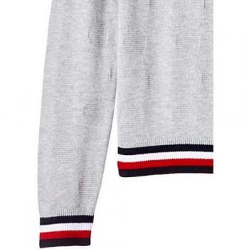 Tommy Hilfiger Essential Global Stripe Sweater Sudadera, Gris
