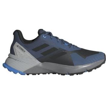 Adidas Terrex Soulstride Zapatillas Trail Running Hombre Azul Marino Negro Gris 43 1/3