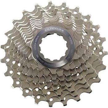 SHIMANO 6700 Ultegra 10 Speed Cassette 1128T - Silver, 11 28 10SP