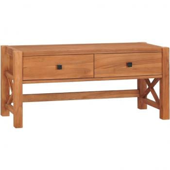 vidaXL TV Cabinet 100x40x45 cm Teak Wood